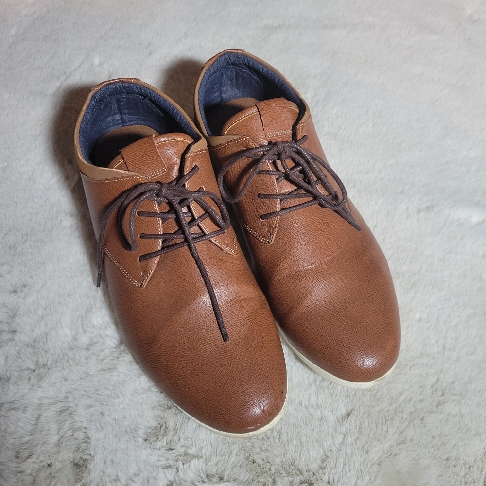 Cognac Brown Dress Shoes Aldo Men’s Dress Shoes